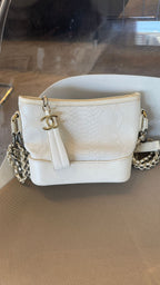 Chanel Python Gabrielle Hobo Omuz Çantası