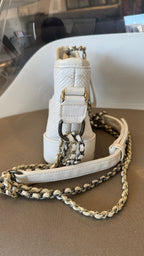 Chanel Python Gabrielle Hobo Omuz Çantası